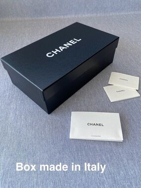 🇮🇹 Authentic CHANEL | Empty Gift Box + Booklet | Gift Display Storage Décor